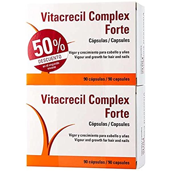 Vitacrecil Complex Forte 90+90 Cápsulas de Regalo